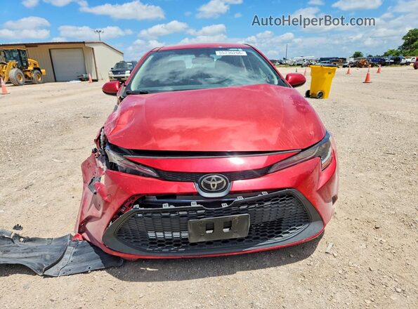 5YFEPRAE0LP033011 2020 TOYOTA COROLLA Red Widok z przodu