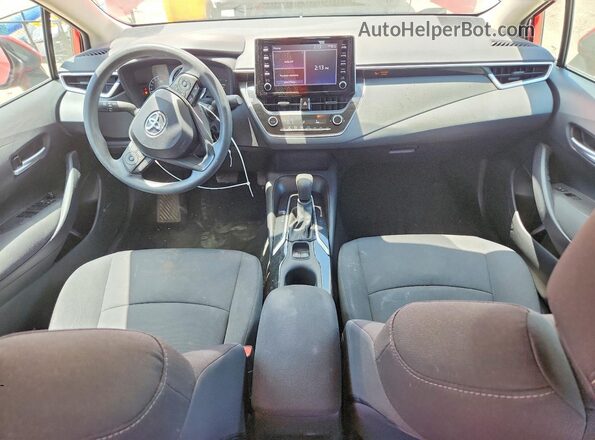 5YFEPRAE0LP033011 2020 TOYOTA COROLLA Red Widok deski rozdzielczej