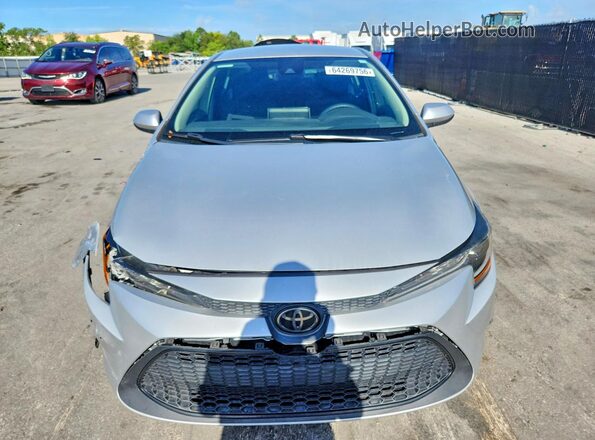 5YFEPRAE0LP128474 2020 TOYOTA COROLLA Silver წინა ხედი