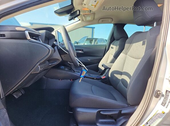5YFEPRAE0LP128474 2020 TOYOTA COROLLA Silver წინა სალონის ხედი