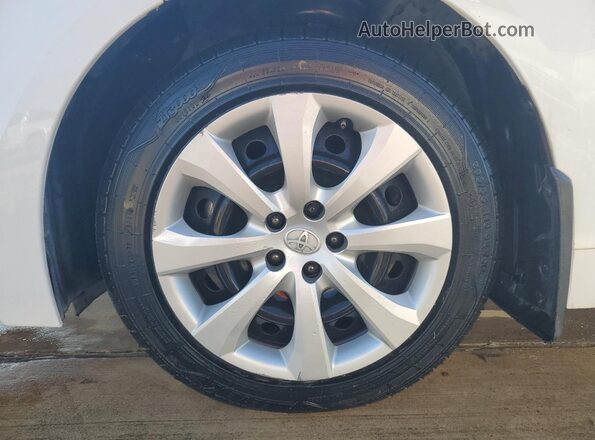 5YFEPRAE0LP131911 2020 TOYOTA COROLLA White Widok naklejki z numerem VIN
