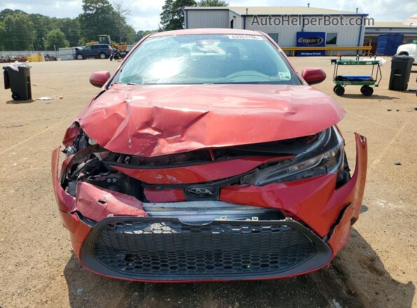 5YFEPRAE0LP139670 2020 TOYOTA COROLLA Red Widok z przodu