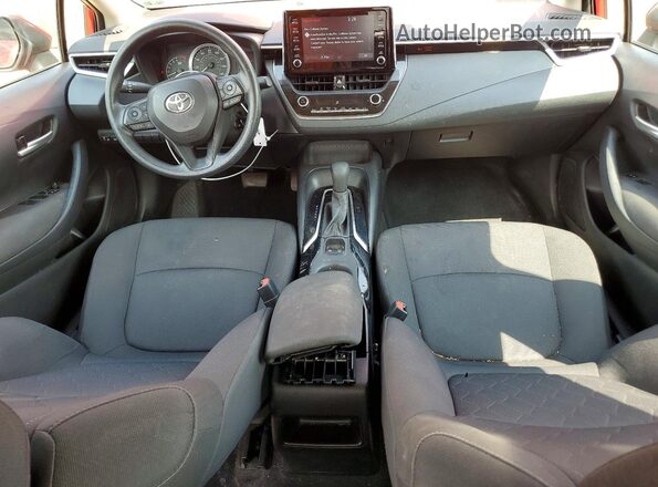 5YFEPRAE0LP139670 2020 TOYOTA COROLLA Red Widok deski rozdzielczej