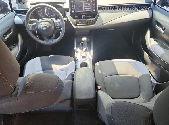 5YFEPRAE1LP125874 2020 TOYOTA COROLLA Black Dashboard view