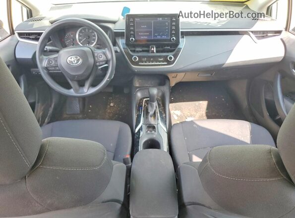 5YFEPRAE2LP097860 2020 TOYOTA COROLLA White Dashboard view