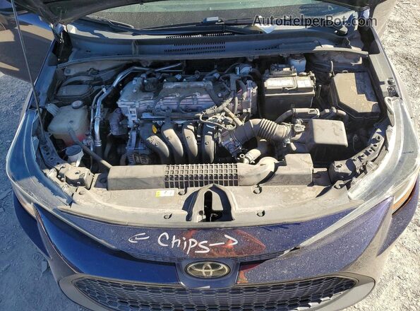 5YFEPRAE3LP046075 2020 TOYOTA COROLLA Blue Вид задньої частини салону