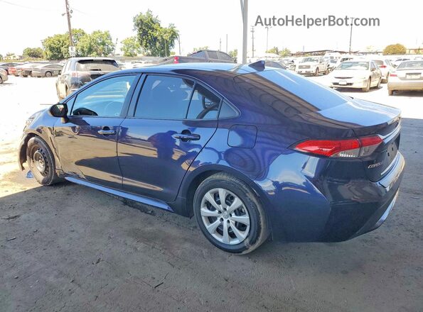 5YFEPRAE4LP040186 2020 TOYOTA COROLLA Blue Rear left