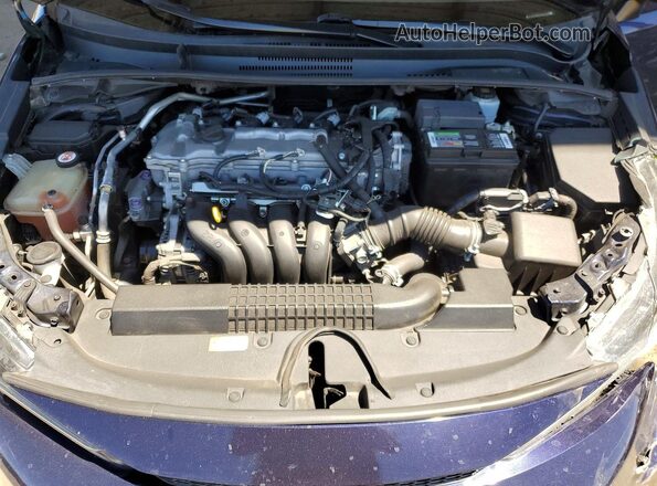 5YFEPRAE4LP040186 2020 TOYOTA COROLLA Blue Rear interior view