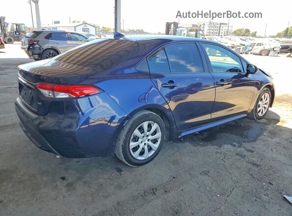 5YFEPRAE4LP040186 2020 TOYOTA COROLLA Blue Rear right