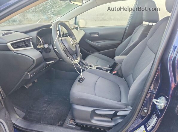 5YFEPRAE4LP069106 2020 TOYOTA COROLLA Blue Widok wnętrza z przodu