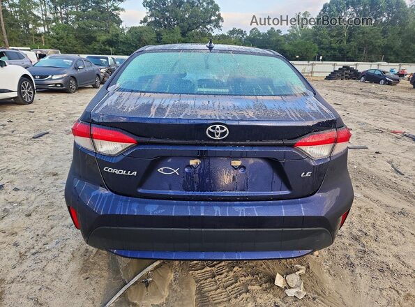 5YFEPRAE4LP069106 2020 TOYOTA COROLLA Blue Widok z tyłu