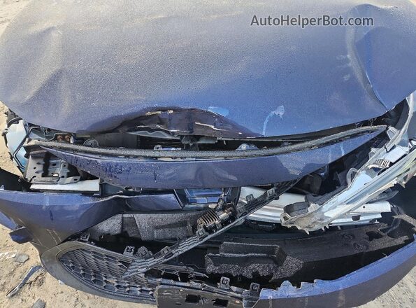 5YFEPRAE4LP069106 2020 TOYOTA COROLLA Blue Widok wnętrza z tyłu