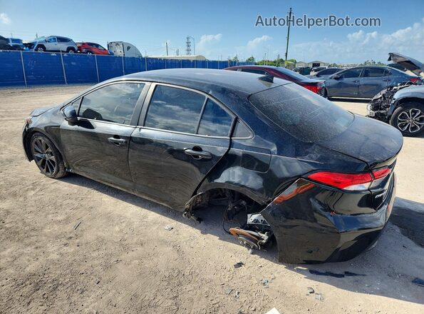 5YFEPRAE4LP086066 2020 TOYOTA COROLLA Black Հետևի ձախ