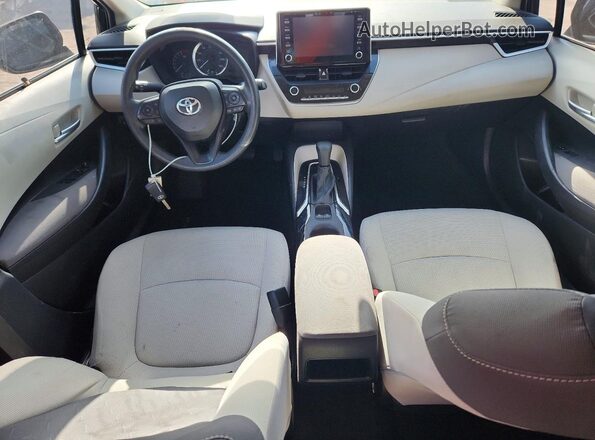5YFEPRAE4LP086066 2020 TOYOTA COROLLA Black Առջևի վահանակի տեսք