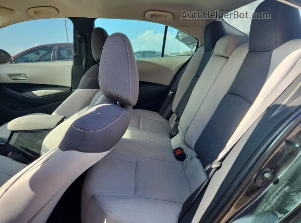 5YFEPRAE4LP086066 2020 TOYOTA COROLLA Black Հետևի նստատեղերի տեսք
