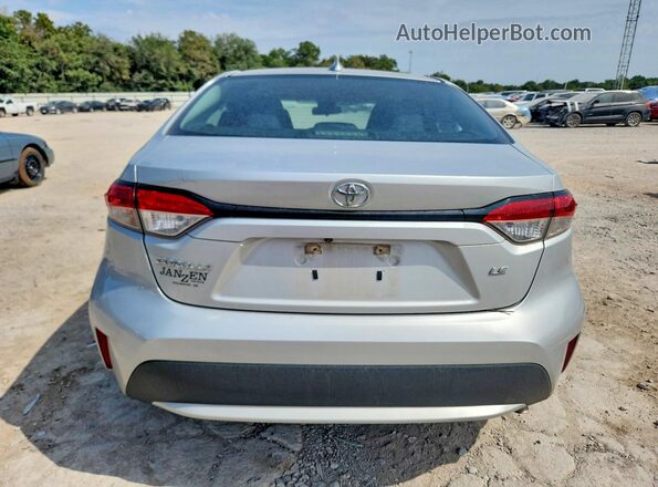 5YFEPRAE4LP099481 2020 TOYOTA COROLLA Silver Rear view