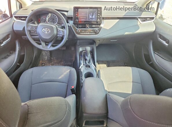 5YFEPRAE4LP099481 2020 TOYOTA COROLLA Silver Dashboard view