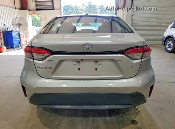 5YFEPRAE4LP118238 2020 TOYOTA COROLLA Silver Widok z tyłu