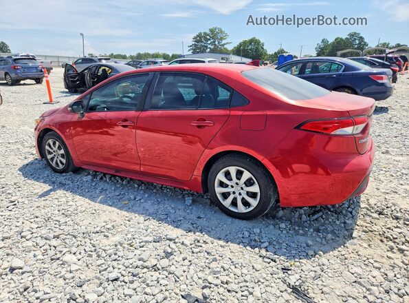 5YFEPRAE4LP145214 2020 TOYOTA COROLLA Red Trasero izquierdo