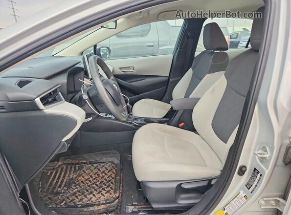5YFEPRAE5LP009657 2020 TOYOTA COROLLA Silver Widok wnętrza z przodu