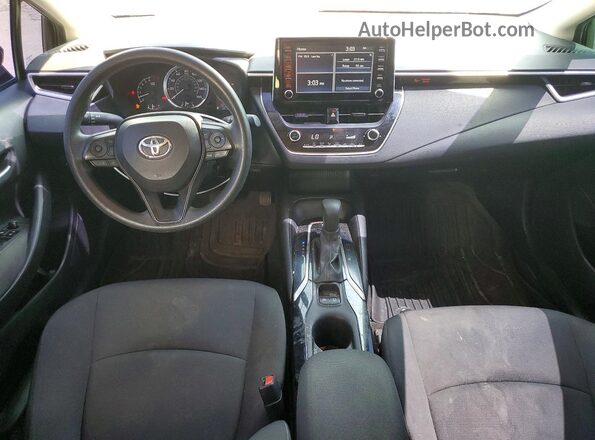5YFEPRAE5LP065727 2020 TOYOTA COROLLA Black Вид панелі приладів