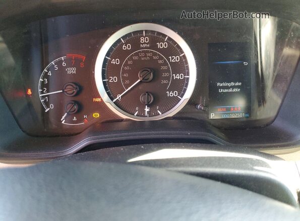 5YFEPRAE5LP070748 2020 TOYOTA COROLLA Black Սարքավորումների վահանակի տեսք