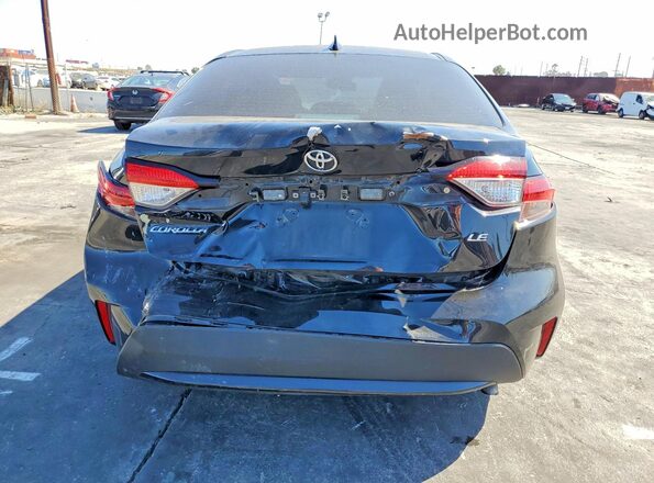 5YFEPRAE5LP070748 2020 TOYOTA COROLLA Black Հետևի տեսք