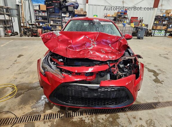5YFEPRAE6LP028136 2020 TOYOTA COROLLA Red Դիմացի տեսք