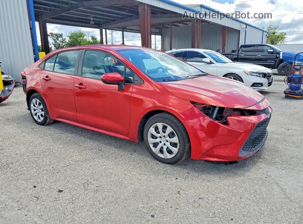 5YFEPRAE6LP052937 2020 TOYOTA COROLLA Burgundy წინა მარჯვენა