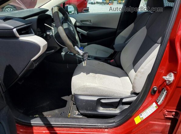 5YFEPRAE6LP052937 2020 TOYOTA COROLLA Burgundy წინა სალონის ხედი