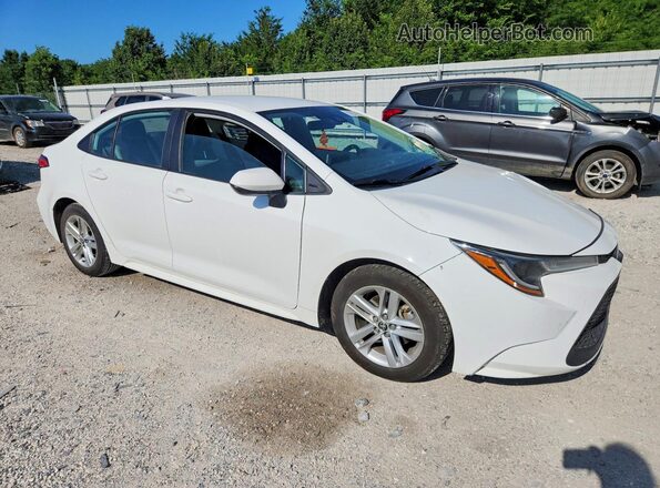 5YFEPRAE6LP142492 2020 TOYOTA COROLLA White Delantero derecho