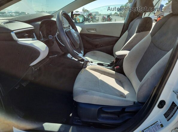 5YFEPRAE6LP142492 2020 TOYOTA COROLLA White Vista interior delantera