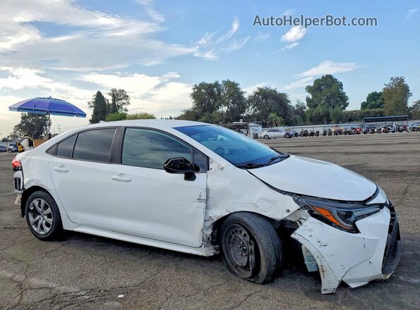 5YFEPRAE7LP016559 2020 TOYOTA COROLLA White Delantero derecho