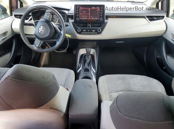 5YFEPRAE7LP016559 2020 TOYOTA COROLLA White Vista del salpicadero