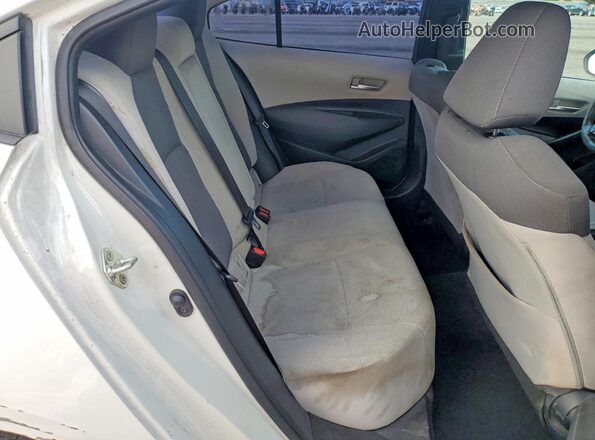 5YFEPRAE7LP016559 2020 TOYOTA COROLLA White Vista de los asientos traseros
