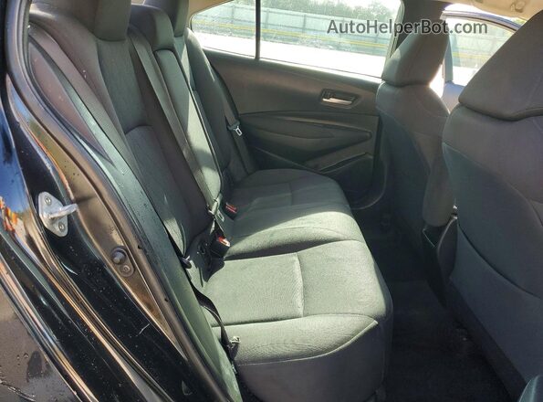 5YFEPRAE7LP114829 2020 TOYOTA COROLLA Black Widok tylnych siedzeń