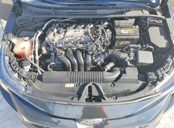 5YFEPRAE7LP114829 2020 TOYOTA COROLLA Black Widok wnętrza z tyłu