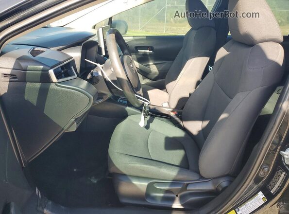 5YFEPRAE7LP114829 2020 TOYOTA COROLLA Black Widok wnętrza z przodu