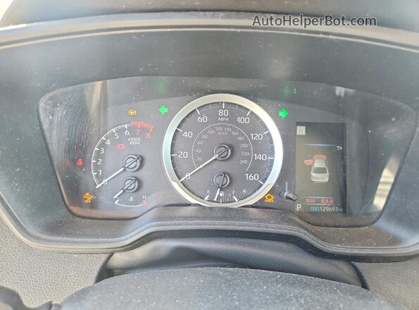 5YFEPRAE8LP094526 2020 TOYOTA COROLLA Black Vista del cuadro de instrumentos