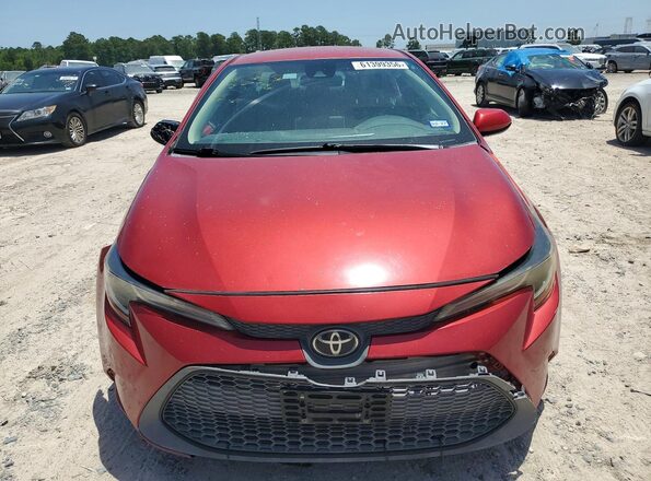 5YFEPRAE8LP094705 2020 TOYOTA COROLLA Red Widok z przodu