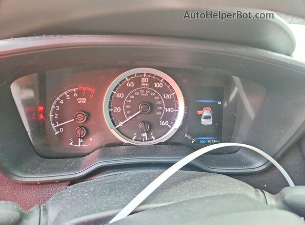5YFEPRAE8LP137391 2020 TOYOTA COROLLA Blue Սարքավորումների վահանակի տեսք