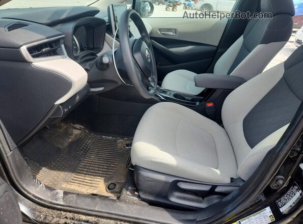 5YFEPRAE9LP044489 2020 TOYOTA COROLLA Black Front interior view