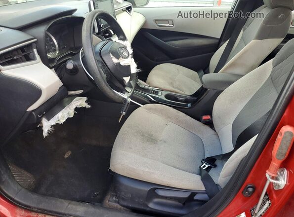 5YFEPRAE9LP060417 2020 TOYOTA COROLLA Red Вид салону спереду
