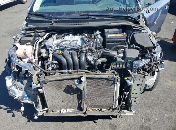5YFEPRAEXLP043058 2020 TOYOTA COROLLA Blue Vista interior trasera