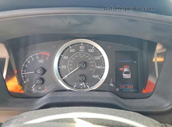 5YFEPRAEXLP043058 2020 TOYOTA COROLLA Blue Vista del cuadro de instrumentos