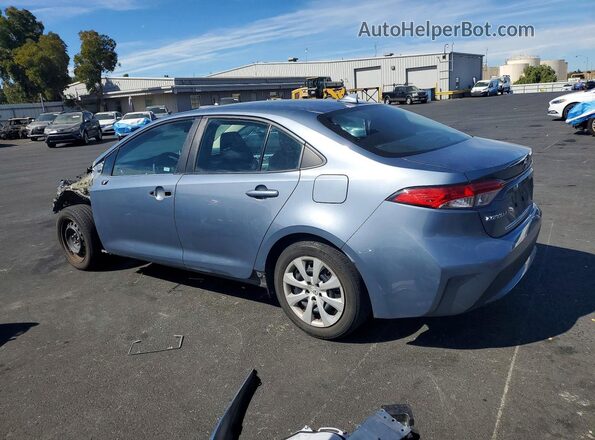5YFEPRAEXLP043058 2020 TOYOTA COROLLA Blue Trasero izquierdo