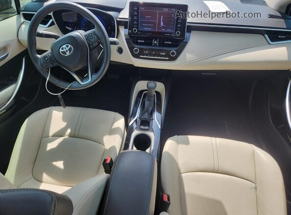 5YFFPMAEXNP302173 2022 TOYOTA COROLLA White წინა პანელის ხედი