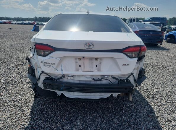 5YFFPMAEXNP302173 2022 TOYOTA COROLLA White უკანა ხედი