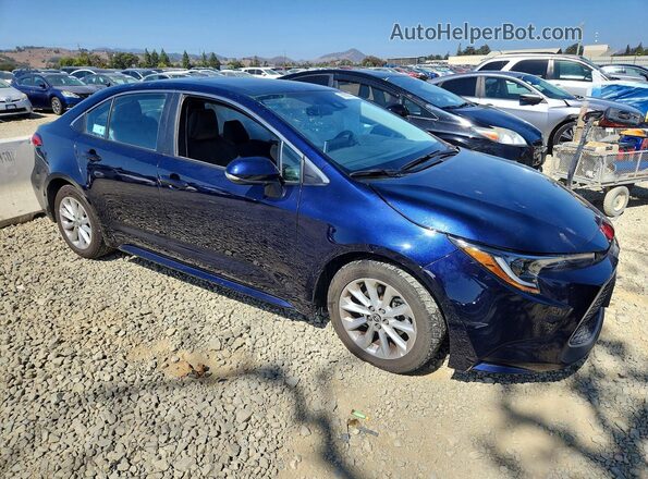 5YFFPRAE6LP111473 2020 TOYOTA COROLLA Blue Delantero derecho