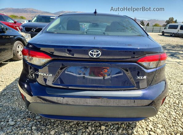5YFFPRAE6LP111473 2020 TOYOTA COROLLA Blue Vista trasera